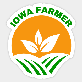 Iowa Farmer Sticker